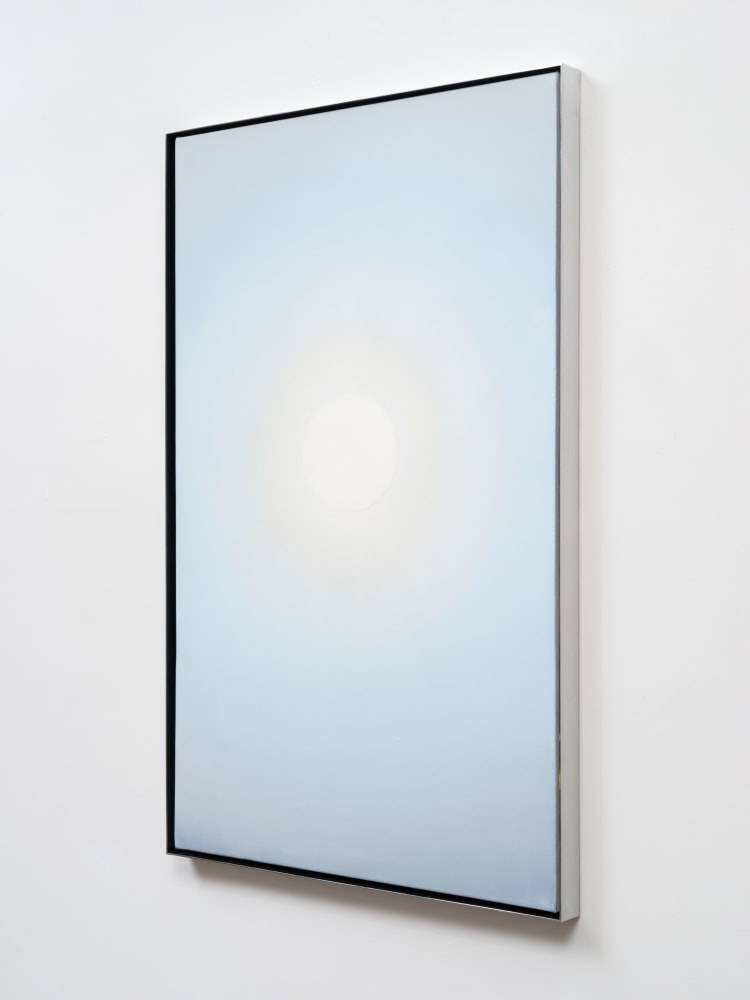 Rob Reynolds &quot;ONE&quot;, 2020, Oil, alkyd and acrylic polymer paint on canvas in welded aluminum artist's frame, Framed Dimensions: 48 3/4 x 30 x 2 inches