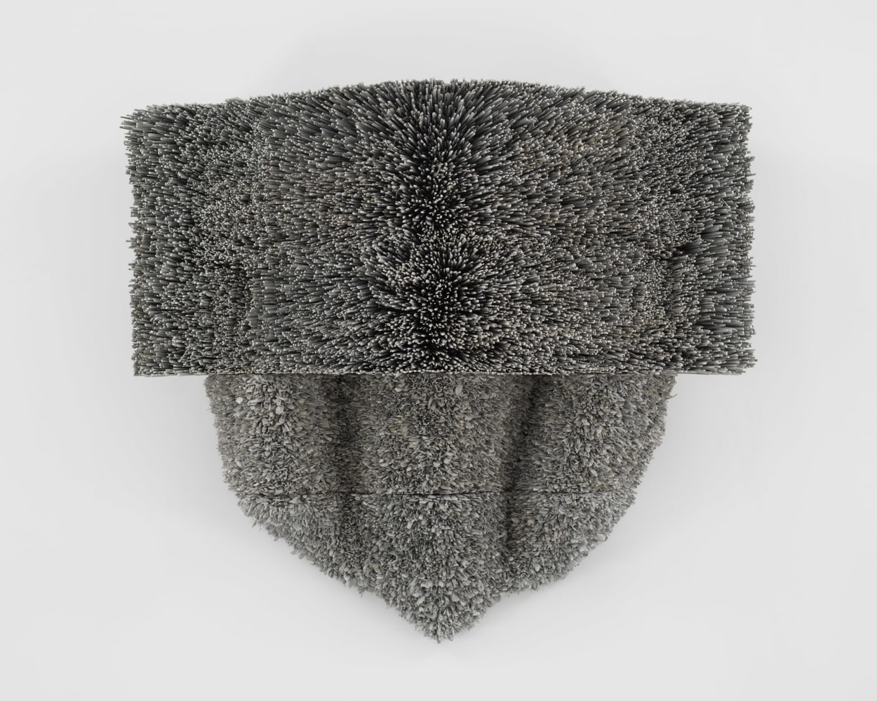 Leonardo Drew Number 119S, 2022 Wood and paint 56 x 65 x 24 inches 142.2 x 165.1 x 61 cm