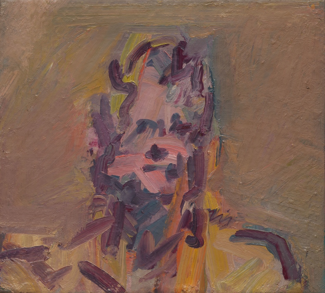 Frank Auerbach
Head of David Landau, 2016
Oil on canvas
18 1/4 x 20 1/8 inches
(46.4 x 51.1 cm)
Private Collection