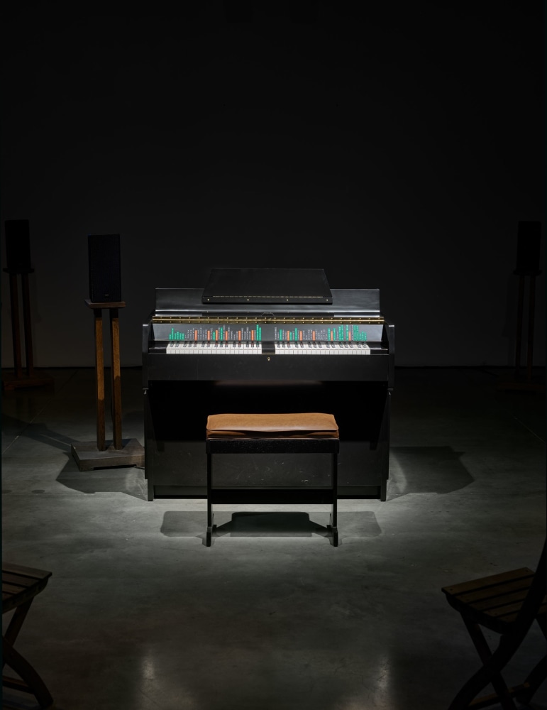 Janet Cardiff &amp;amp; George Bures Miller
The Instrument of Troubled Dreams, 2018
Interactive audio installation with ambisonic sound
Dimensions variable, duration variable
Edition of 3 plus 1 artist&amp;#39;s proof