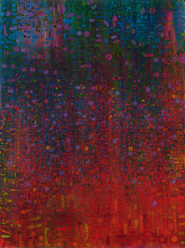Tomm El-Saieh
Boule, 2021
Acrylic on canvas
96 x 72 inches
(243.8 x 182.9 cm)