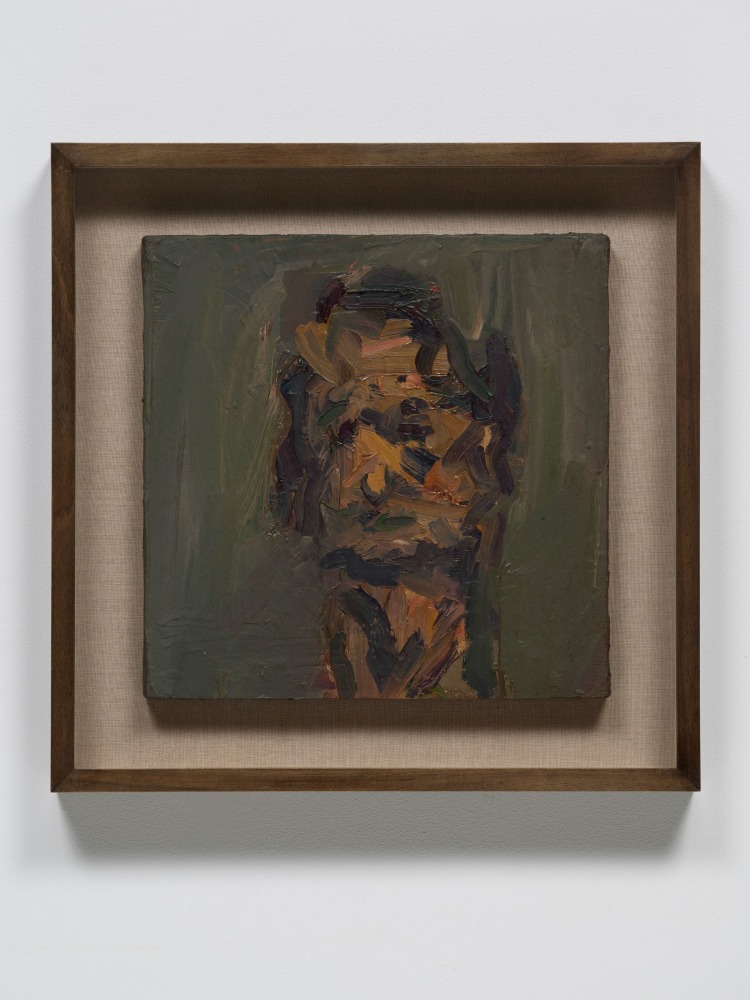 Frank Auerbach
Head of Jake, 2006
Oil on canvas
18 x 18 inches
(45.7 x 45.7 cm)