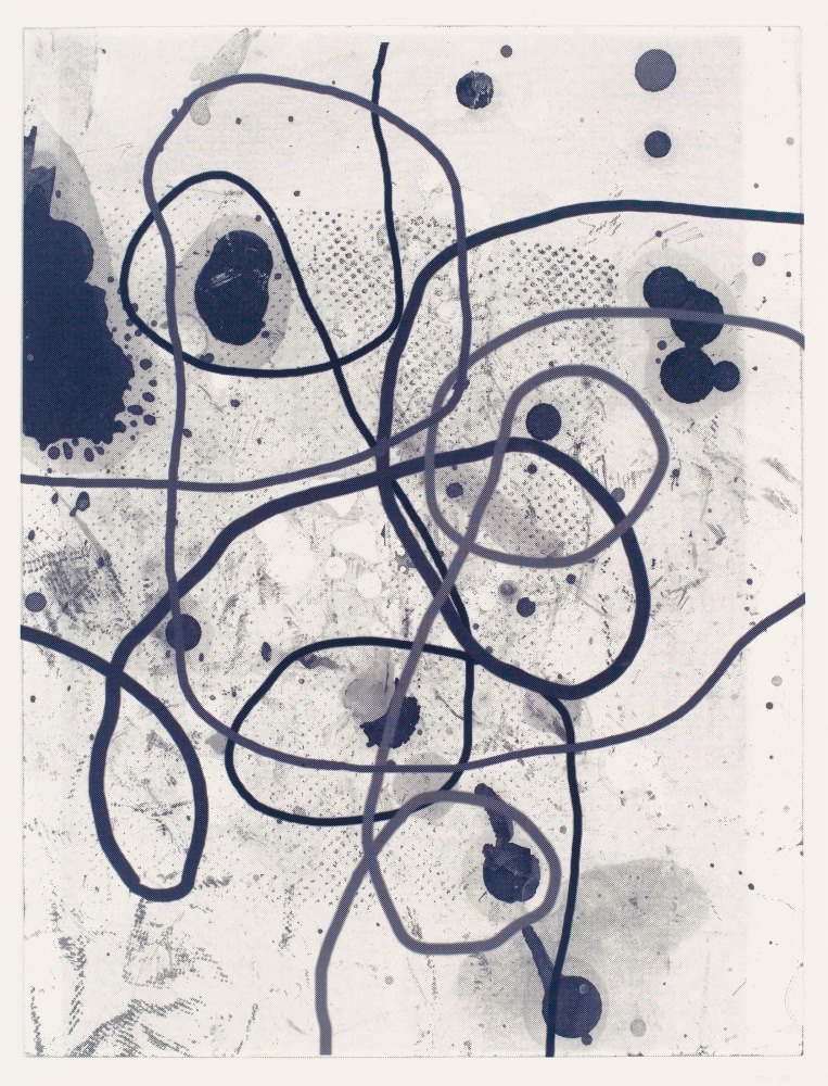 Christopher Wool
Untitled, 2008
Silkscreen ink on paper
72 x 55 1/4 inches
(182.88 x 140.34 cm)