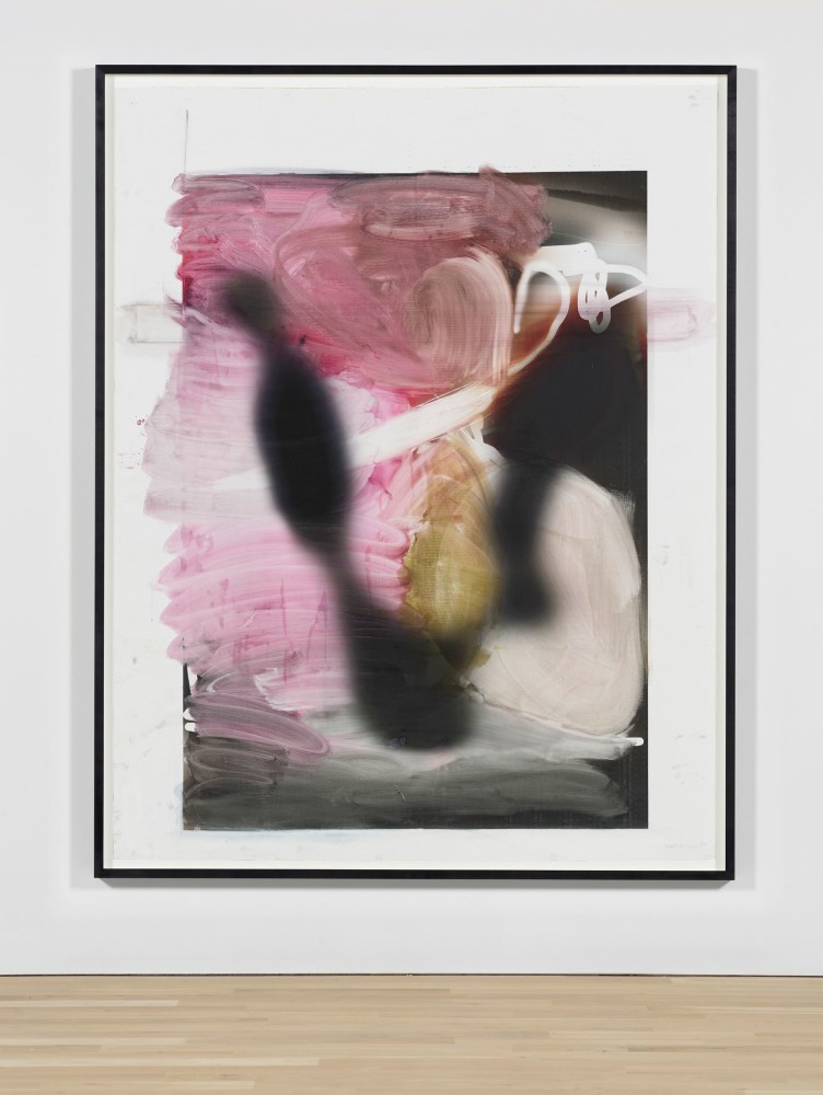 Jeff Elrod
V, 2020
Inkjet ink and acrylic on linen
86 1/8 x 68 inches
(218.8 x 172.7 cm)
