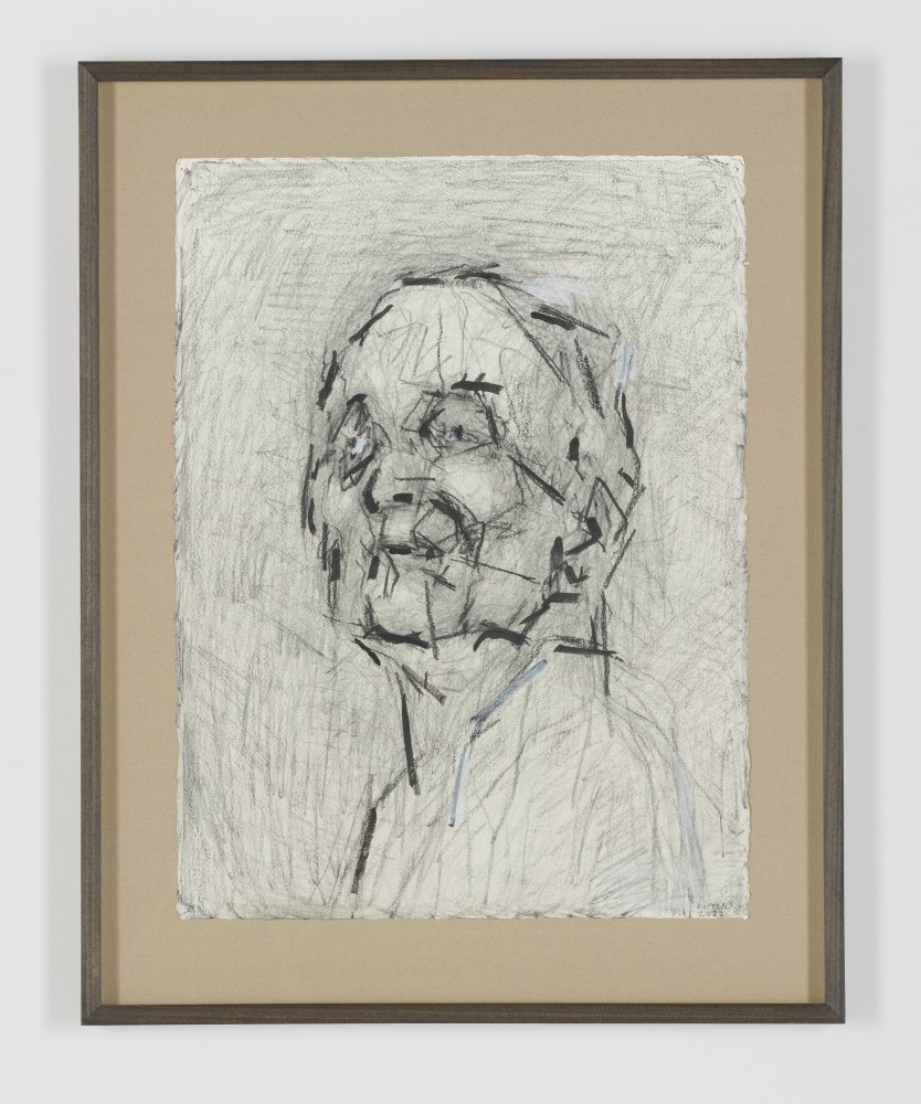 Frank Auerbach
Self Portrait, 2022
Graphite, india ink, and acrylic on paper
30 1/4 x 22 3/4 inches
(76.8 x 57.8 cm)
&amp;nbsp;
