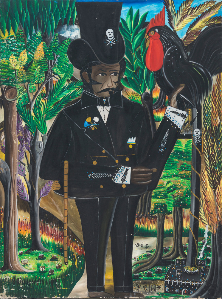 Andr&amp;eacute; Pierre
Baron Samedi,&amp;nbsp;c.1960
Oil on canvas
36 x 48 inches
(91.4 x 121.9 cm)
&amp;nbsp;