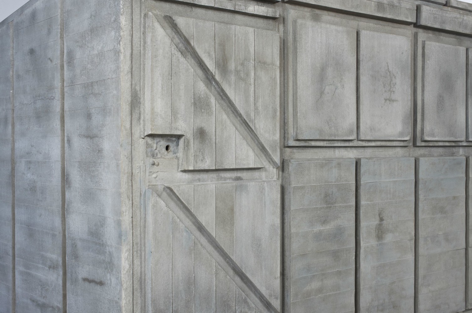Rachel Whiteread
Detached III, 2012
​Detail
Concrete and steel
77 1/8 x 67 11/16 x 115 11/16 inches&amp;nbsp;
(196 x 172 x 294 cm)