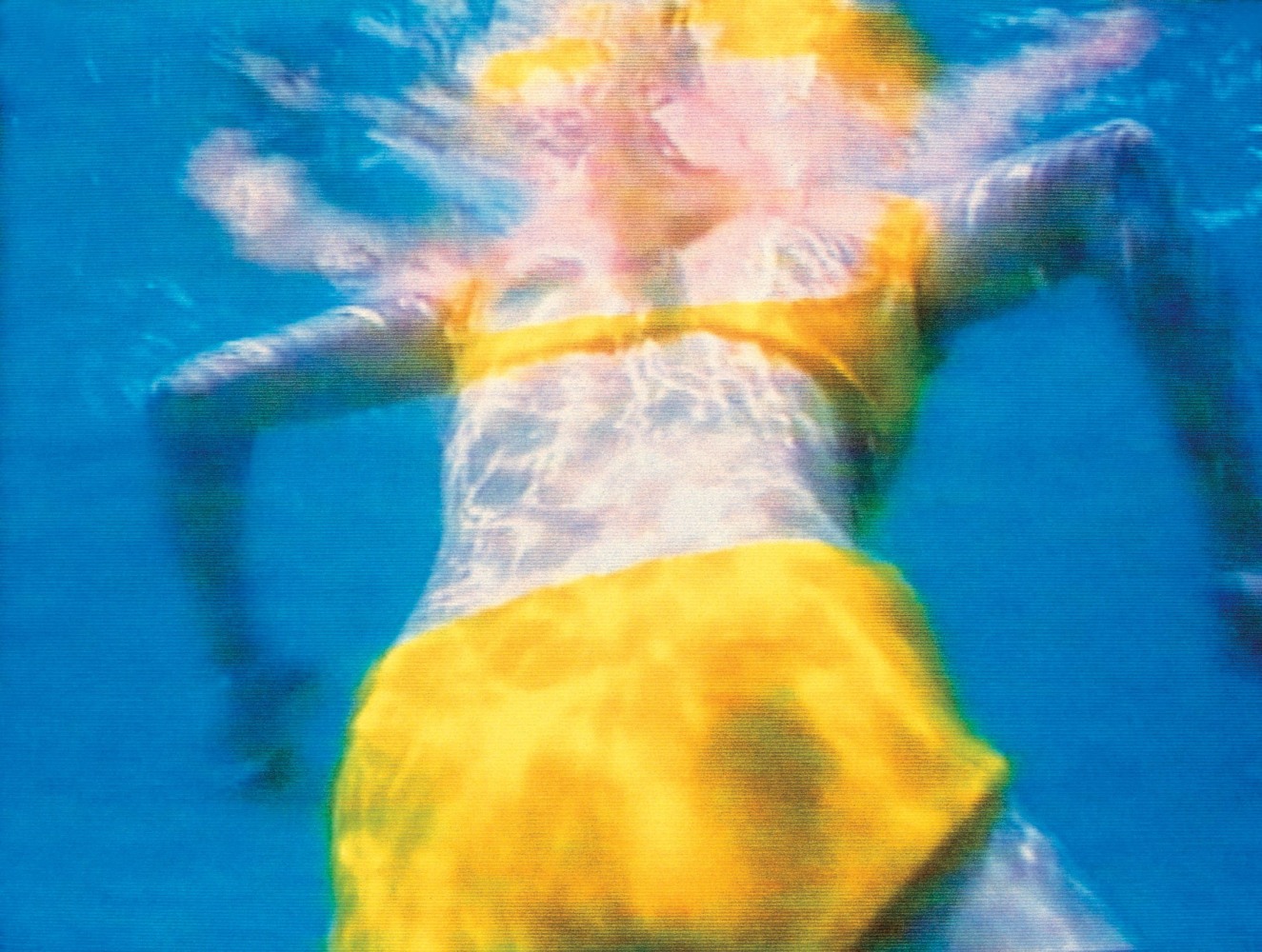 Pipilotti Rist
Sip My Ocean, 1996
Two-channel video and sound installation, color, with carpet
Video still
Duration: 10 minutes, 22 seconds