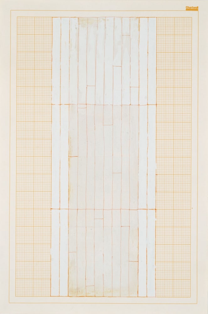 Rachel Whiteread
Study for Platform, 1992
Watercolor, ink and correction fluid on graph paper
17 7/8 x 12 inches
(45.5 x 30.5 cm)