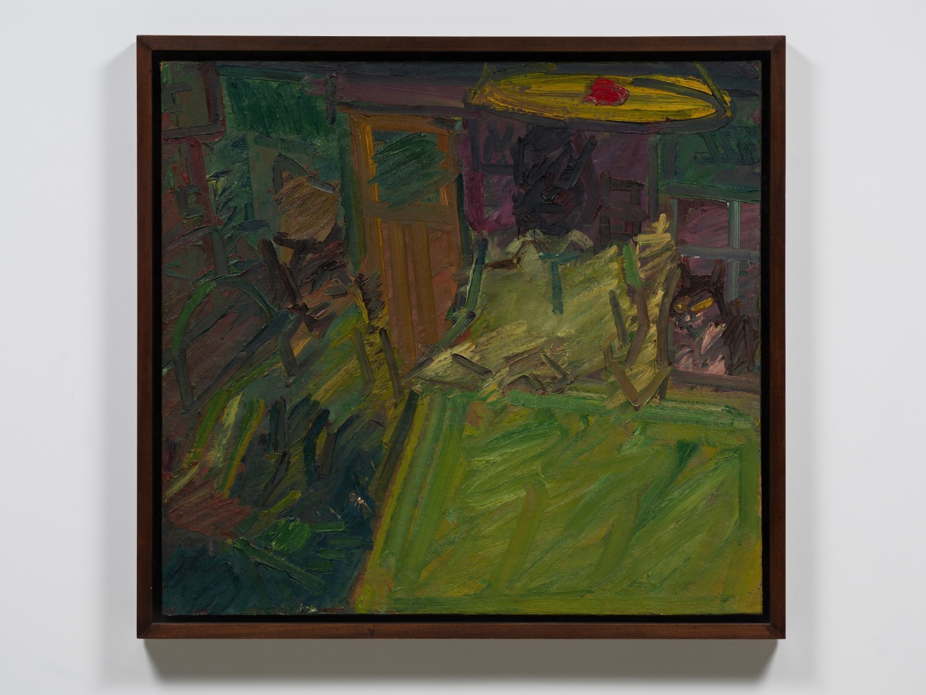 Frank Auerbach
Interior Vincent Terrace II, 1984
Oil on canvas
48 x 52 1/2 inches
(121.9 x 133.3 cm)