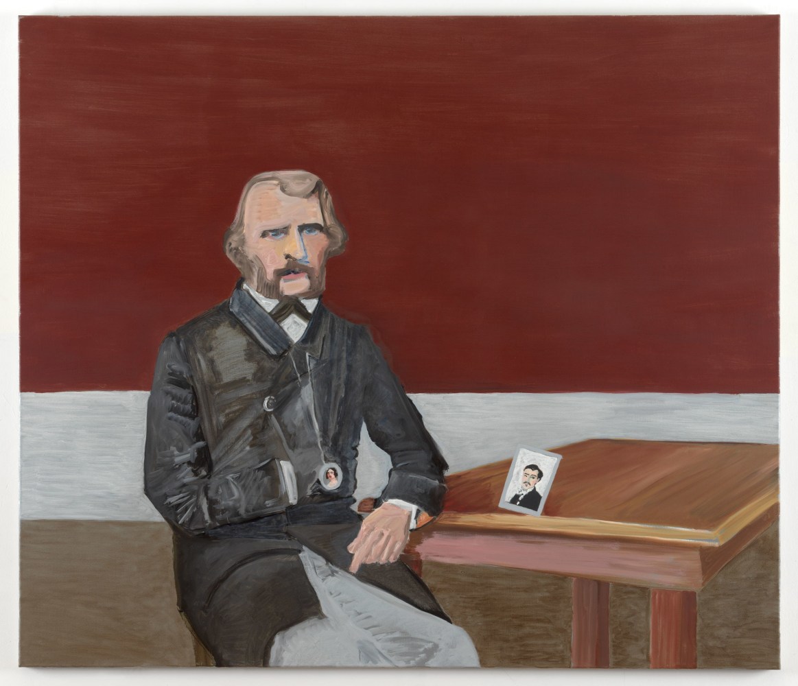 Emo Verkerk
Ivan Turgenev (with Pauline and Louis Viardot), 2020
Groundcolor and oil on linen
47 1/4 x 55 1/8 inches
(120 x 140 cm)