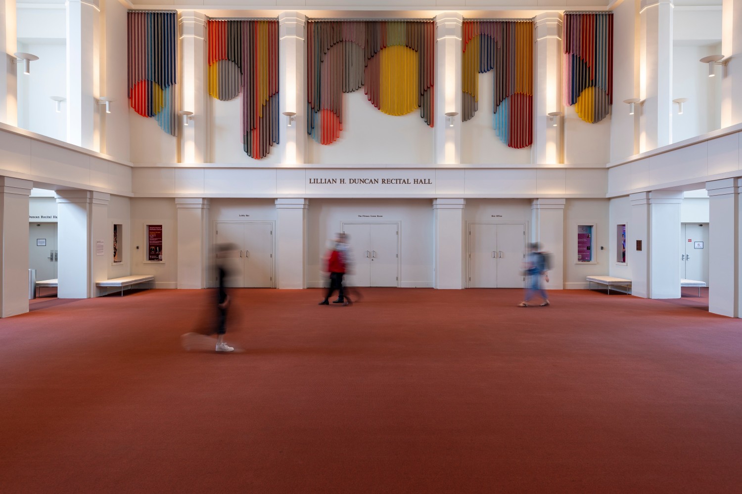 Eva LeWitt
Platform: Eva LeWitt (Untitled, Shepherd School of Music), 2024
Commissioned by the Moody Center for the Arts, installed at the Shepherd School of Music,&amp;nbsp;Rice&amp;nbsp;University, Houston, Texas
Photo by Anthony Rathbun