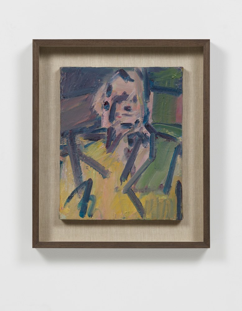 Frank Auerbach
Portrait of David Landau, 2020
Oil on canvas
20 x 16 inches
(50.8 x 40.6 cm)