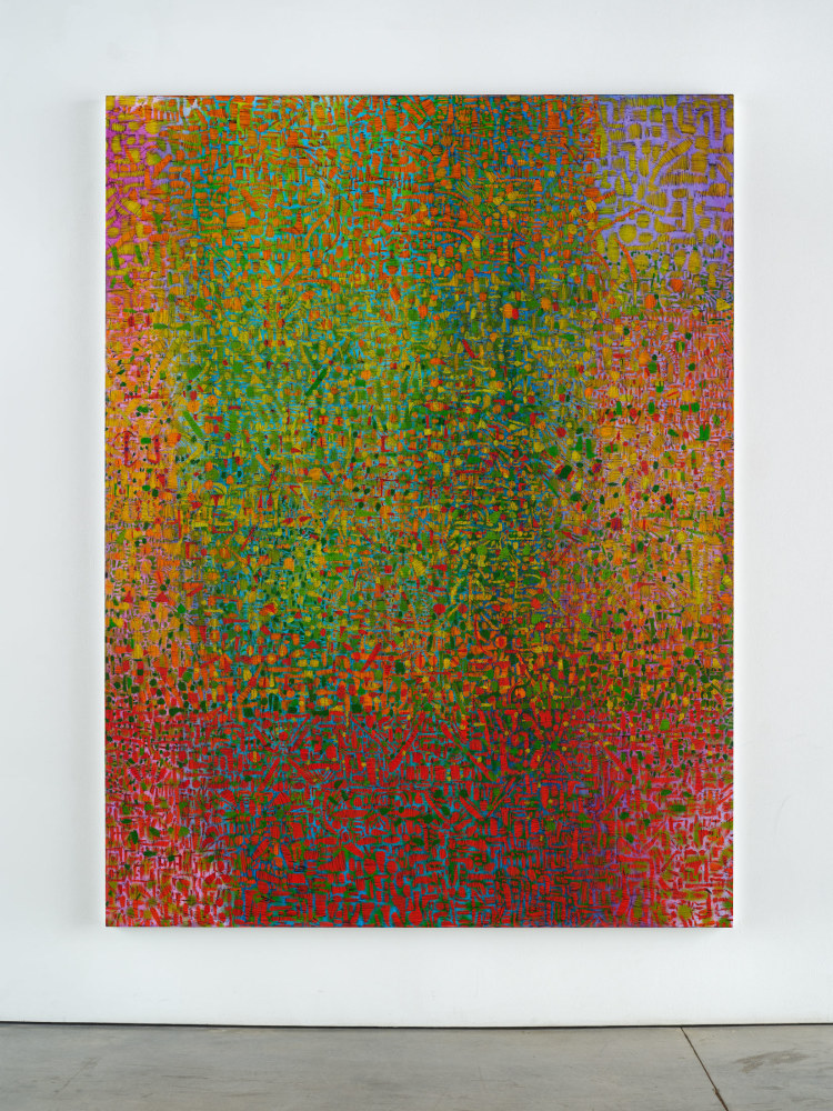 Tomm El-Saieh
Choublac, 2021
Acrylic on canvas
96 x 72 inches
(243.8 x 182.9 cm)