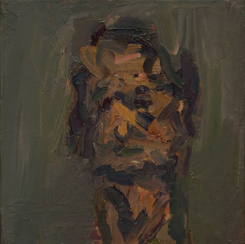 Frank Auerbach
Head of Jake, 2006
Oil on canvas
18 x 18 inches
(45.7 x 45.7 cm)
