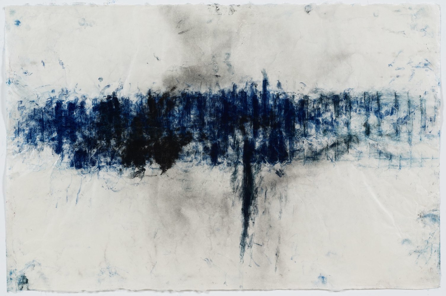 Jason Moran
Summon a Sound, 2020
Pigment on Gampi paper
25 1/8 x 38 1/4 inches
(63.8 x 97.2 cm)