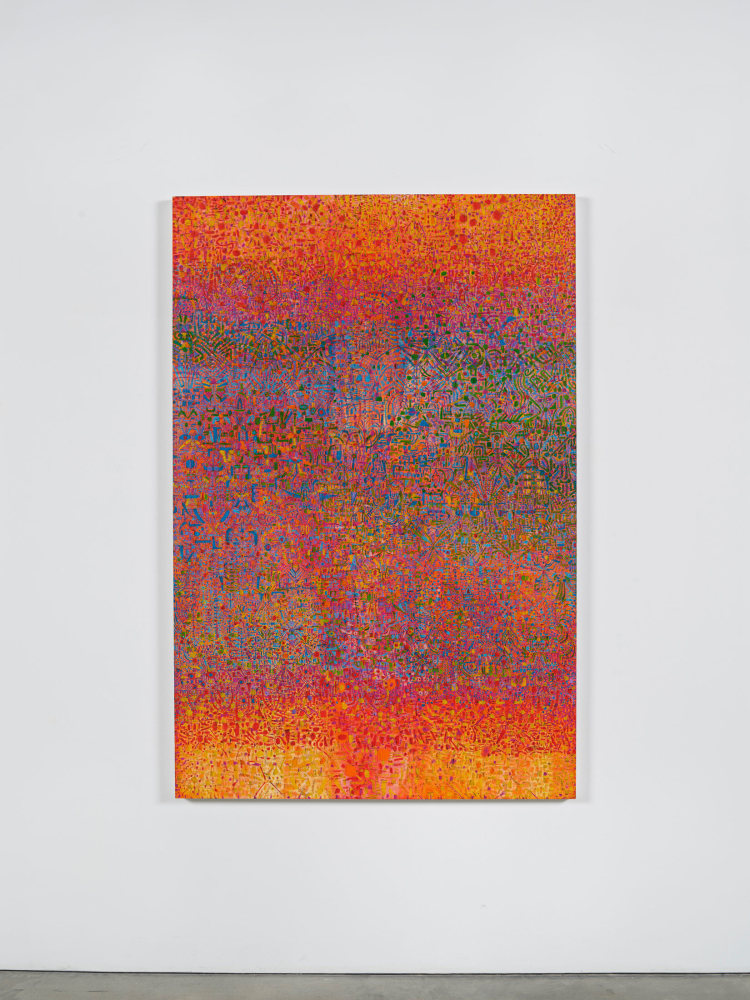 Tomm El-Saieh
Jalousie, 2020
Acrylic on canvas
72 x 48 inches
(182.9 x 121.9 cm)