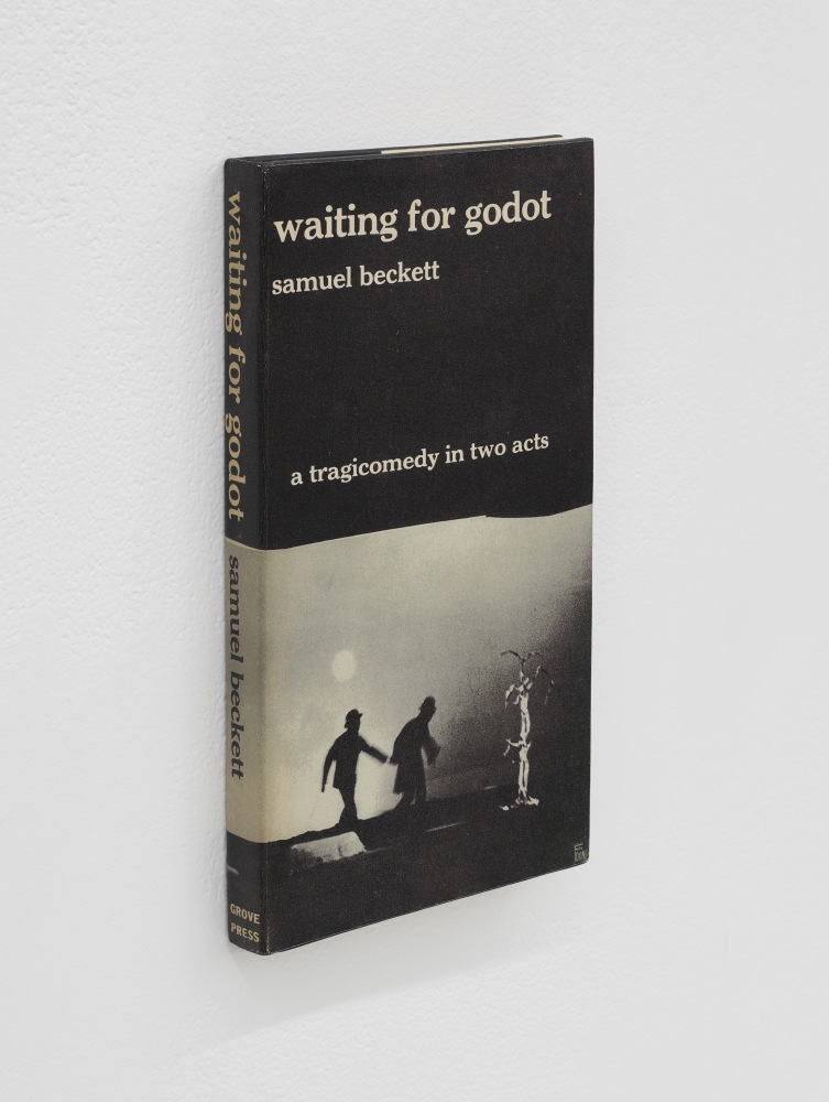 Steve Wolfe
Untitled (Waiting For Godot), 1999-2000
Oil, screenprint, modeling paste, paper, canvasboard and wood
8 1/2 x 5 x 5/8 inches (21.6 x 12.7 x 1.6 cm)