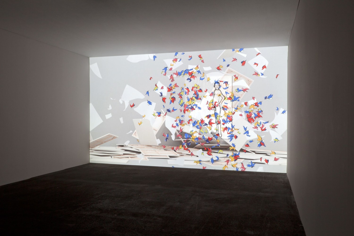 Sanya Kantarovsky
Happy Soul,&amp;nbsp;2011
Installation view at Basel Unlimited, 2015
