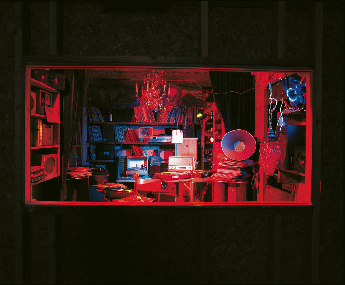 Janet Cardiff and George Bures Miller
Opera for a Small Room, 2005
Mixed media installation with sound and synchronized lighting
Duration: 20 mintes, loop
102 2/5 x 118 x 177 inches
(206.1 x 299.7 x 449.6 cm)