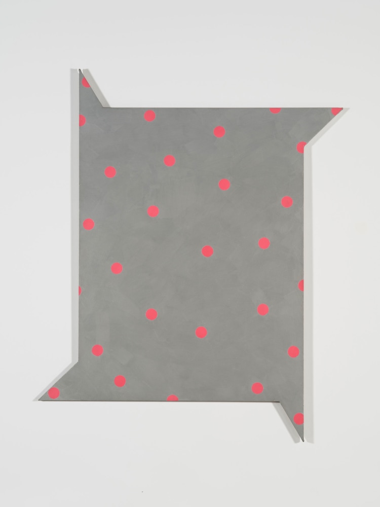 Jeremy Moon
Starlight Hour, 1965&amp;nbsp;
Acrylic and enamel on shaped canvas
79 1/2 x 64 15/16 inches&amp;nbsp;
(202 x 165 cm)