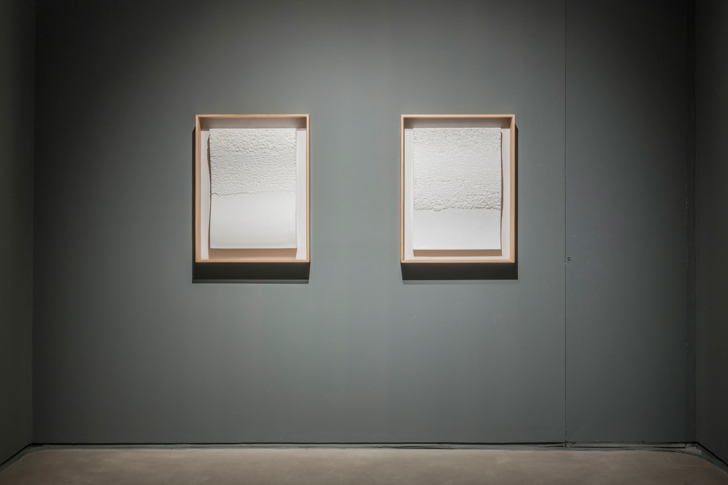 Rosa Barba
Liberties, 2020
Wax, framed
25 5/8 x 33 1/2 inches
(65 x 85 cm)
Installation view at Parra &amp;amp; Romero Gallery, Madrid, 2020
Photo: Roberto Ruiz &amp;copy; Rosa Barba