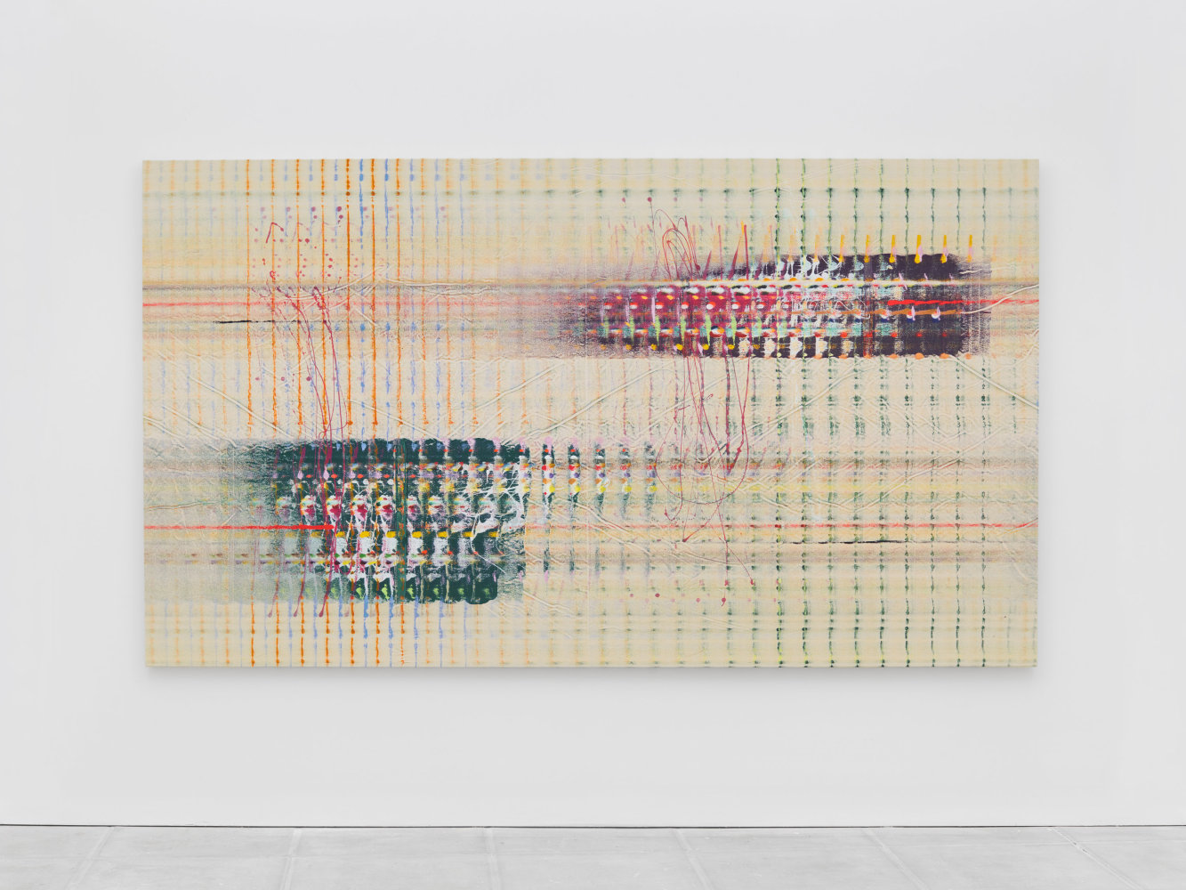 Emily Kraus
Stochastic 14, 2023
Oil on canvas
66 7/8 x 118 1/8 inches
(170 x 300 cm)
Photo: Ollie Hammick