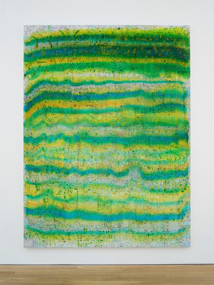 Tomm El-Saieh
Agro Rev, 2023-24
Acrylic on canvas
96 x 72 inches
(243.8 x 182.9 cm)