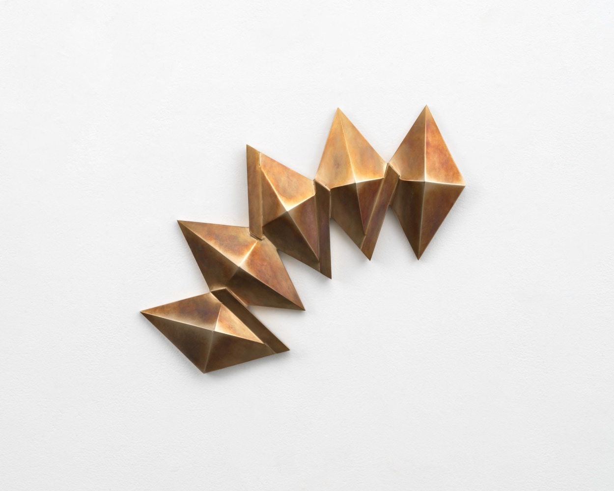 Richard Rezac
Constelatie, 2024
Cast bronze
16 1/2 x 17 1/2 x 2 inches
(41.9 x 44.5 x 5.1 cm)
&amp;copy; Richard Rezac; Courtesy of the artist and Luhring Augustine, New York. Photo:&amp;nbsp;Tom VanEynde