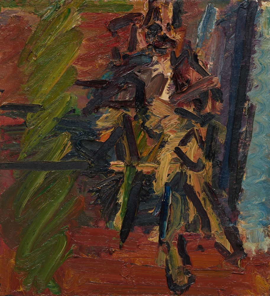 Frank Auerbach
Catherine Lampert Seated, 1994
Oil on board
24 x 22 inches
(61 x 55.9 cm)
Private Collection