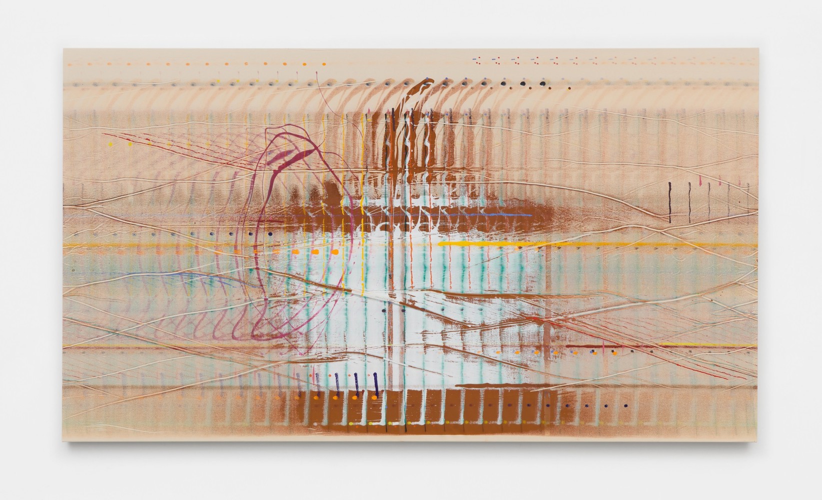 Emily Kraus
Cirrus, 2024
Oil on canvas
66 7/8 x 118 1/8 inches
(170 cm x 300 cm)
Photo: Ollie Hammick