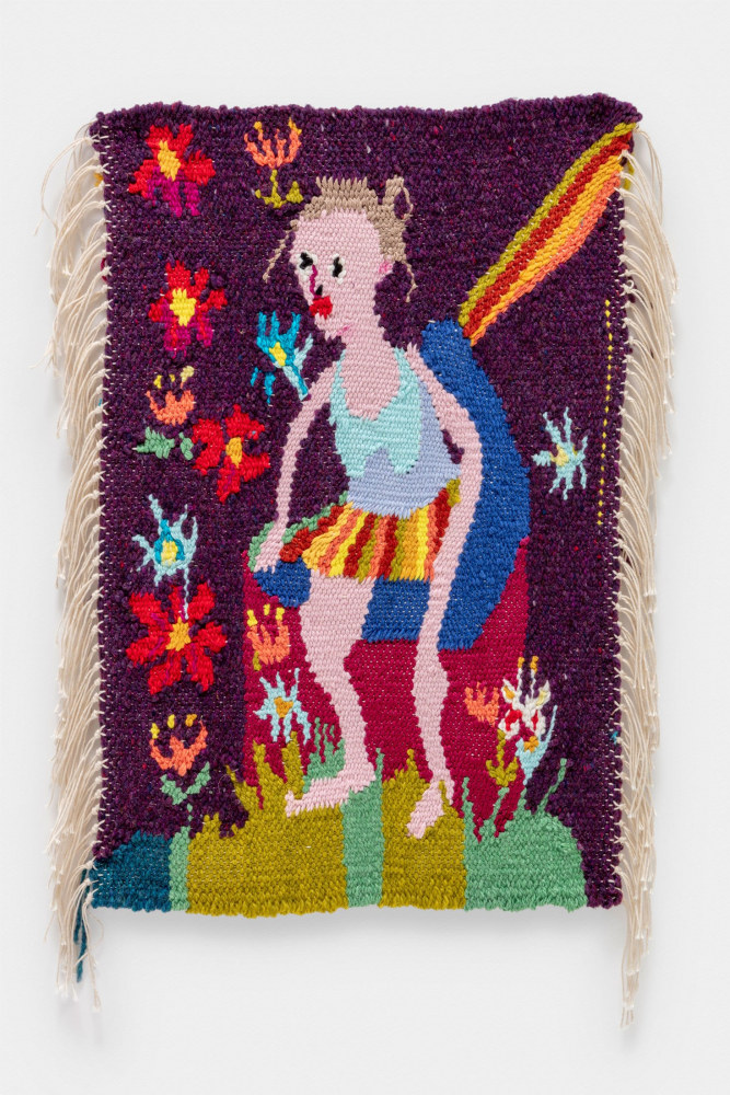 Christina Forrer
Quick Face (or primeval worry), 2021
Cotton, wool and linen
18 1/4 x 11 3/4 inches
(46.4 x 29.8 cm)