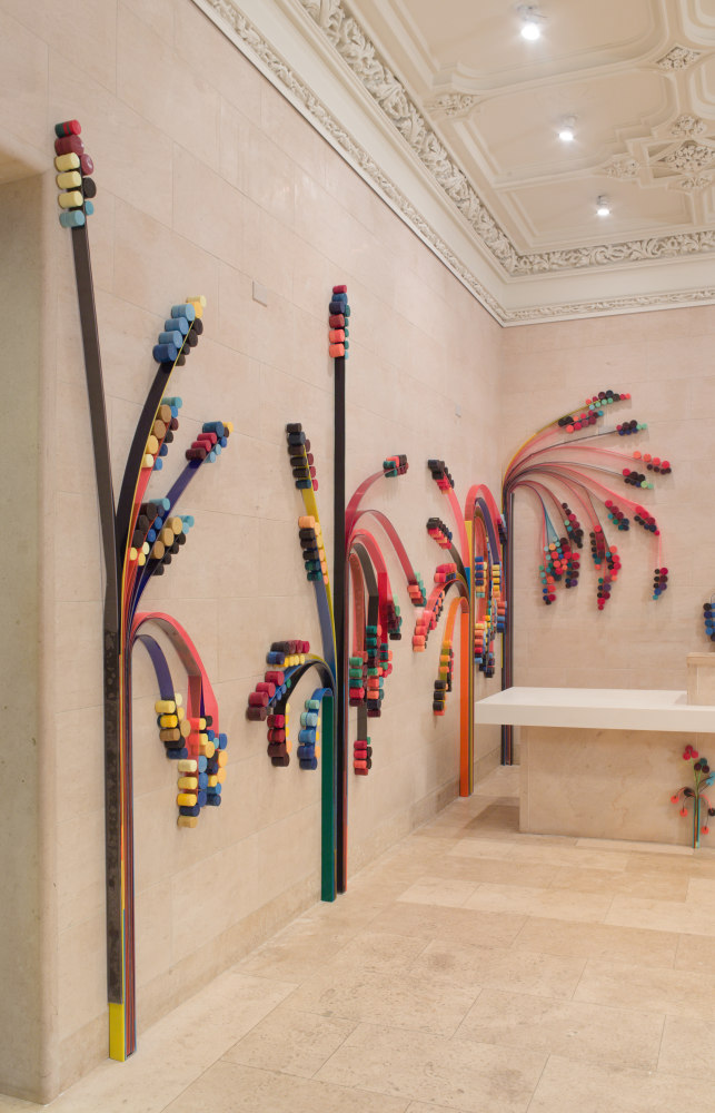 Eva LeWitt
Untitled (Flora), 2018
Installation view at The Jewish Museum, New York, 2018-2019
Image courtesy of The Jewish Museum, New York
Photo by Jason Mandella