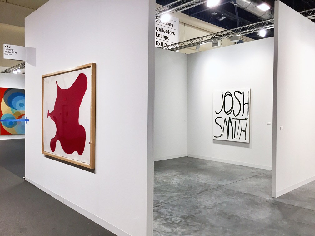 Luhring Augustine&amp;nbsp;

Art Basel Miami Beach, Booth K18

Installation view&amp;nbsp;

2016

Pictured: Tunga, Josh Smith