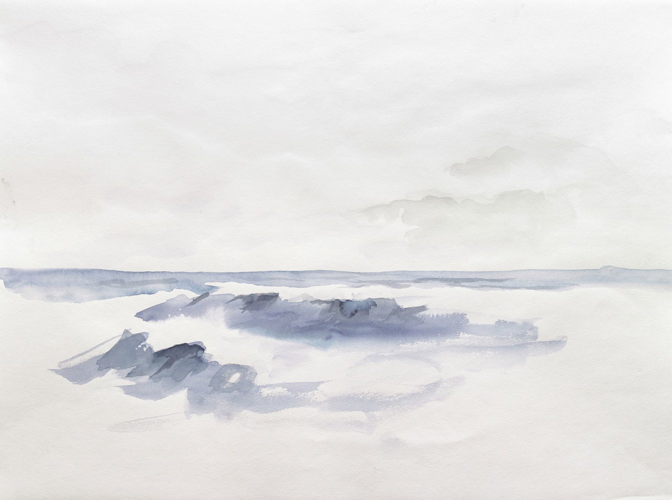 Ragnar Kjartansson
Omnipresent Salty Death, 2015
Watercolor on paper
22 7/8 x 29 7/8 inches
(58 x 76 cm)
