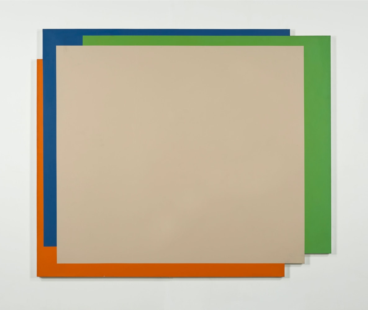 Jeremy Moon
15/73, 1973
Acrylic on canvas
74 1/8 x 87 3/4 inches
(188 x 223 cm)