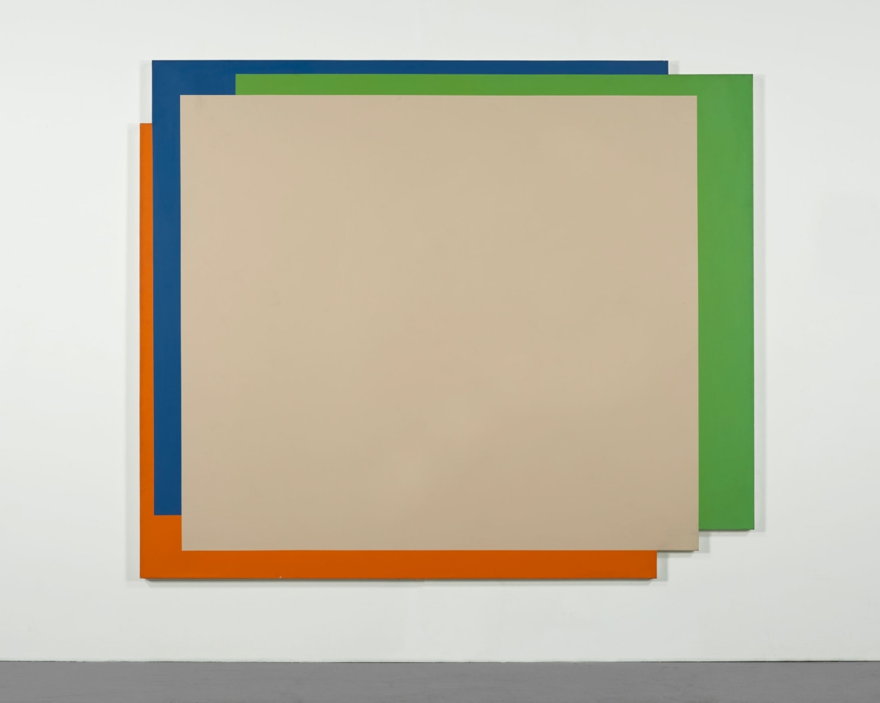 Jeremy Moon
15/73, 1973
Acrylic on shaped canvas
74 1/8 x 87 3/4 inches
(188 x 223 cm)