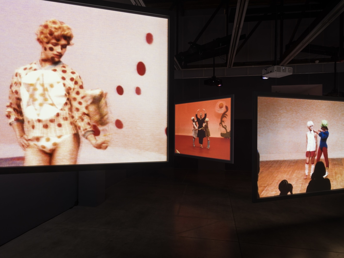 Charles Atlas
A Prune Twin, 2020
Nine-channel video installation with four monitors, with sound
Dimensions variable
Edition of 3 plus 2 artist&amp;#39;s proofs