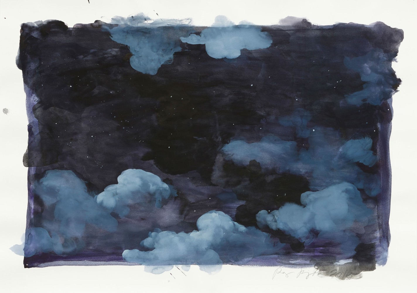 Ragnar Kjartansson
Die Nacht der Hochzeit, 2015
Watercolor on paper
36 2/3 x 50 inches
(93 x 127 cm)