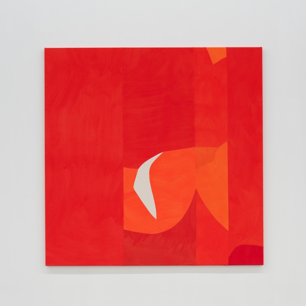 Sarah Crowner
Untitled (Around Orange), 2023
Acrylic on canvas, sewn
72 x 72 inches
(182.9 x 182.9 cm)