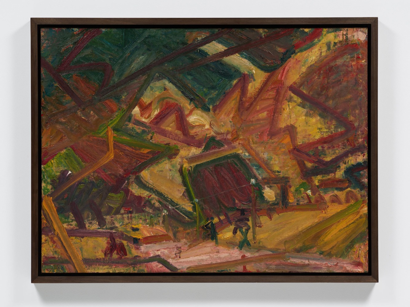 Frank Auerbach
Primrose Hill, 1978
Oil on board
45 x 60 inches
(114.3 x 152.4 cm)

Private Collection