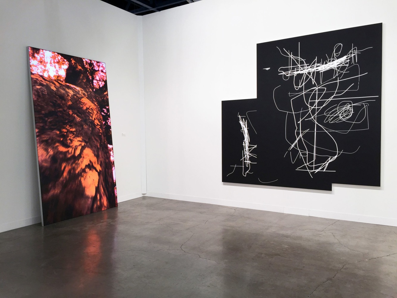 Luhring Augustine&amp;nbsp;

Art Basel Miami Beach&amp;nbsp;

Installation view&amp;nbsp;

2014

Pictured: Pipilotti Rist, Jeff Elrod