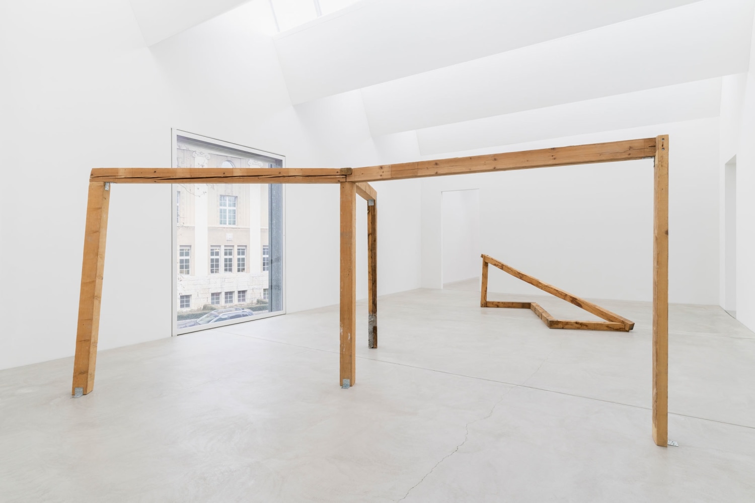 Oscar Tuazon: Installation view&amp;nbsp;Building, 2023 at Kunst Museum Winterthur
&amp;copy; Gunnar Meier
Courtesy: Kunst Museum Winterthur