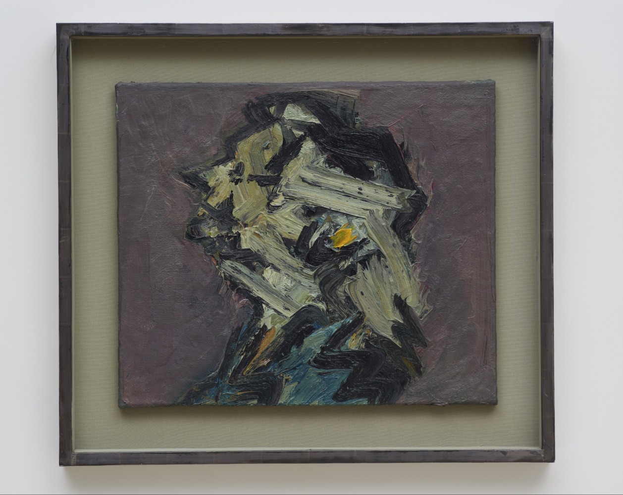 Frank Auerbach
Head of JYM - Profile III, 1987
Oil on canvas
24 x 28 inches
(61.0 x 71.0 cm)