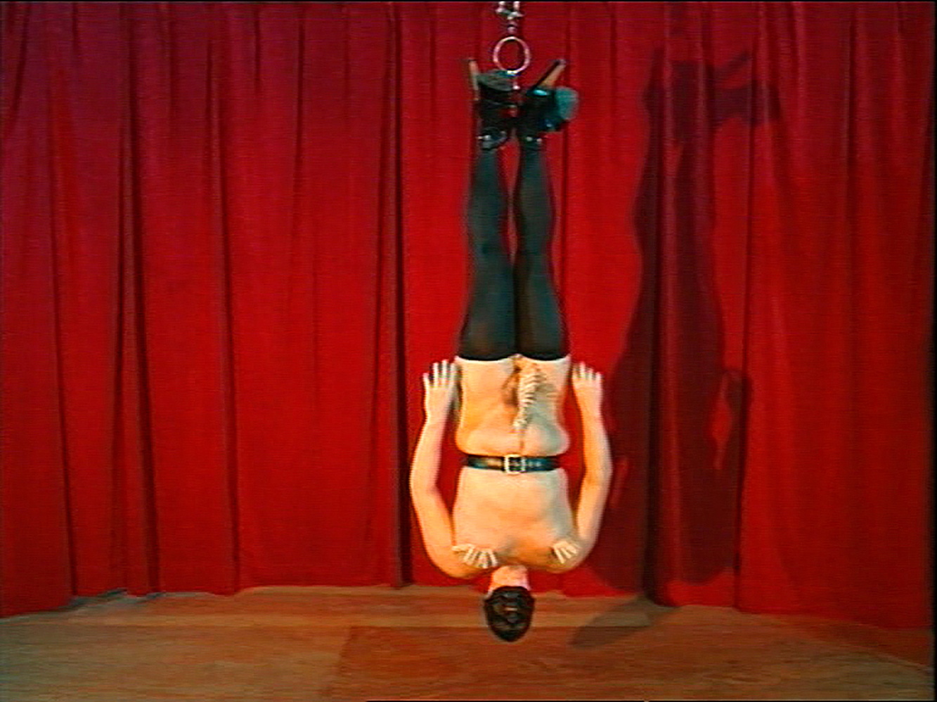 Charles Atlas

The Hanged One, 1997

Fifteen-channel video, mixed media, programmed lighting

Installation view, Whitney Museum of American Art, New York
