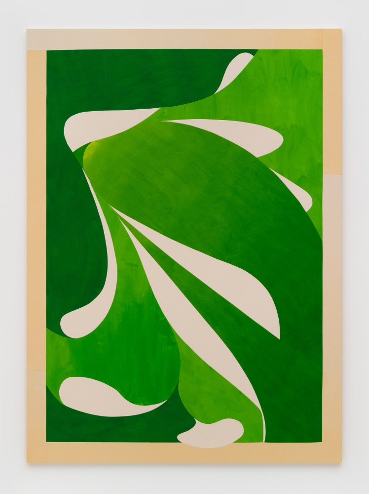Sarah Crowner
The Green One (Window), 2024
Acrylic on canvas, sewn
110 x 80 inches
(279.4 x 203.2 cm)
Photo: Charles Benton