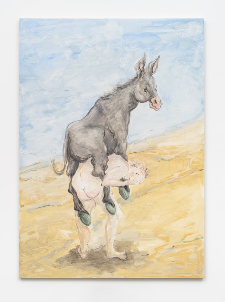 Tanya Merrill

Goya&amp;#39;s ass

2023

Oil and graphite on linen

84 x 60 inches (213.4 x 152.4 cm)

Signed, dated verso

TME 160

SOLD