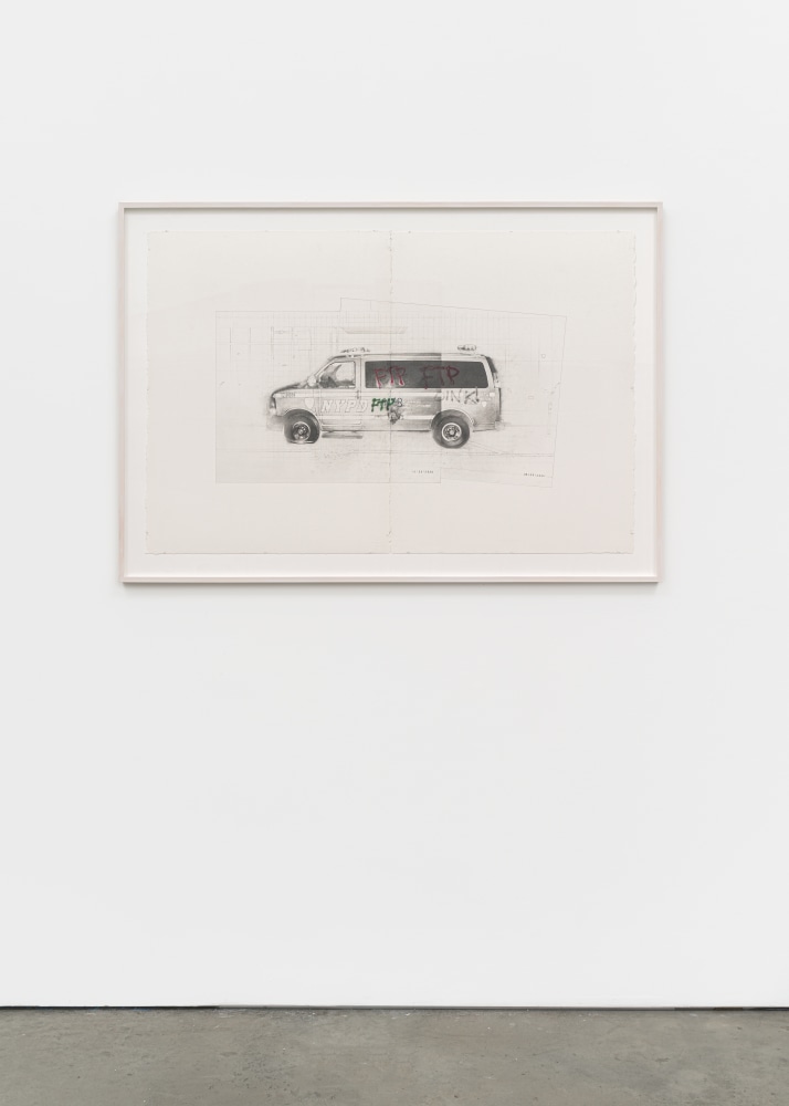 Esteban Jefferson

May 29, 2020

2023

Graphite, colored pencil and acrylic spray paint on watercolor paper

30 x 44 inches (76.2 x 111.8 cm) Paper size

35 1/4 x 50 1/2 inches (89.5 x 128.3 cm) Framed

EJ 143

$24,000