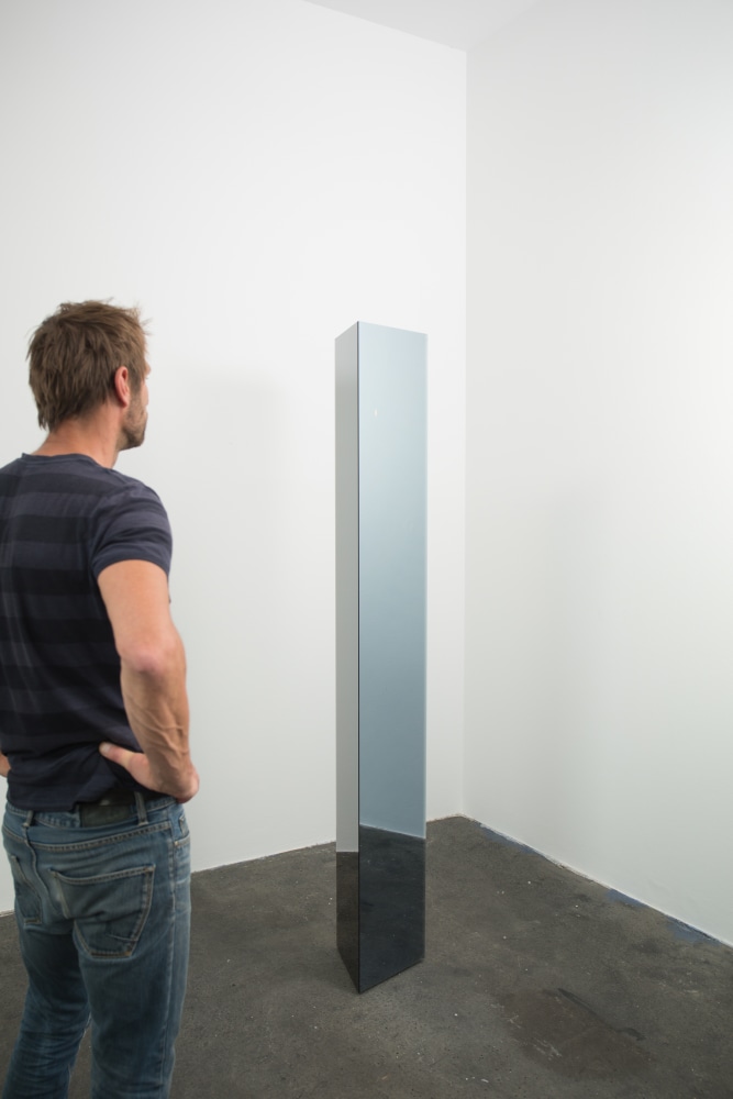 Jeppe Hein

Third Eye Triangular

2017

Two-way mirror, powder-coated steel, candle

78 3/4 x 11 7/8 x 10 1/4 inches (200 x 30 x 26 cm)

Edition&amp;nbsp;of 3, with 2 AP

JH 384

&amp;nbsp;

INQUIRE