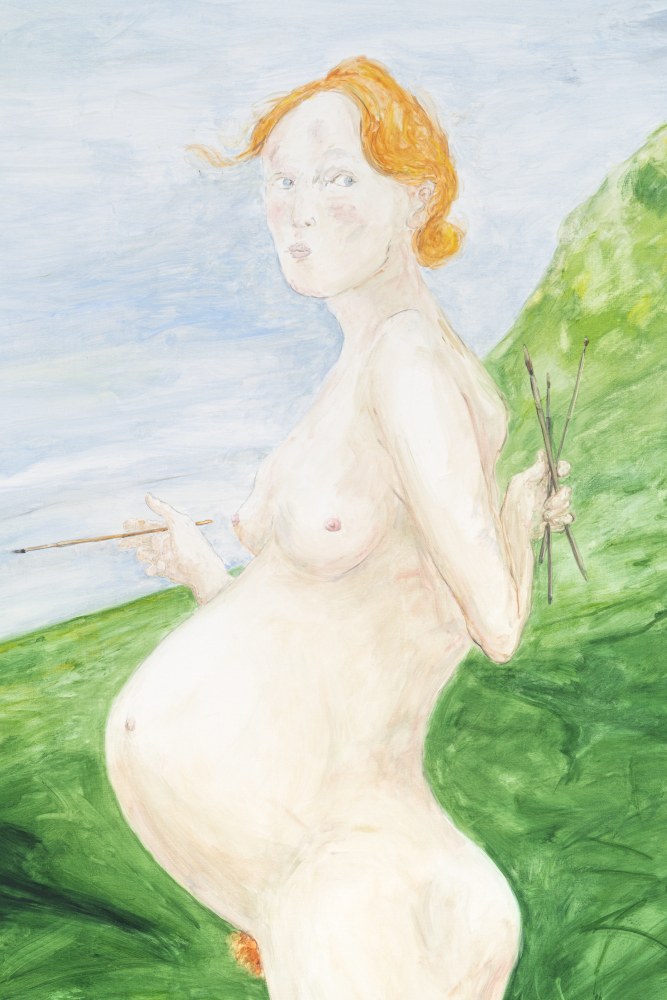 Tanya Merrill

Helene pregnant, painting

2023

Oil and graphite on linen

84 x 60 inches (213.4 x 152.4 cm)

Signed, dated verso

TME 161

$60,000